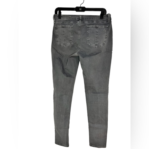 rag & bone legging jean in grey, size 29 - Picture 2 of 5